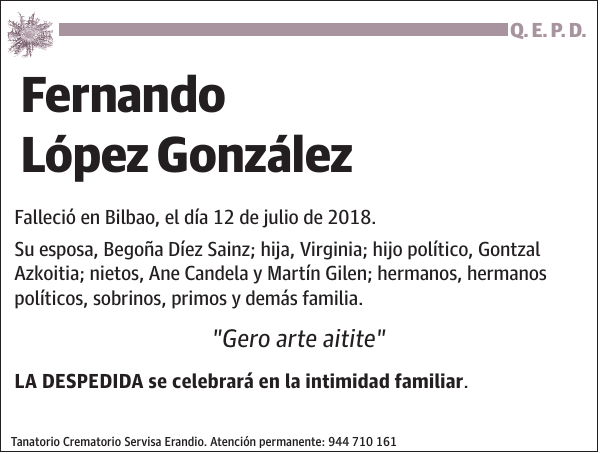 Fernando López González