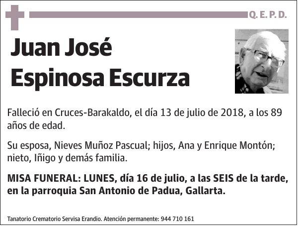 Juan José Espinosa Escurza