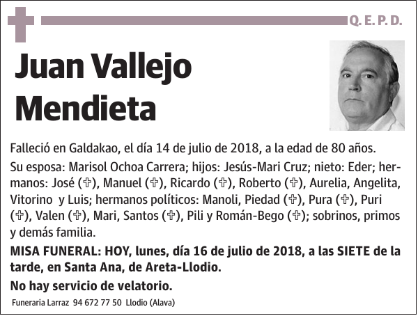 Juan Vallejo Mendieta