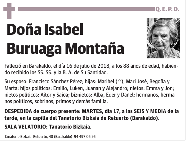 Isabel Buruaga Montaña