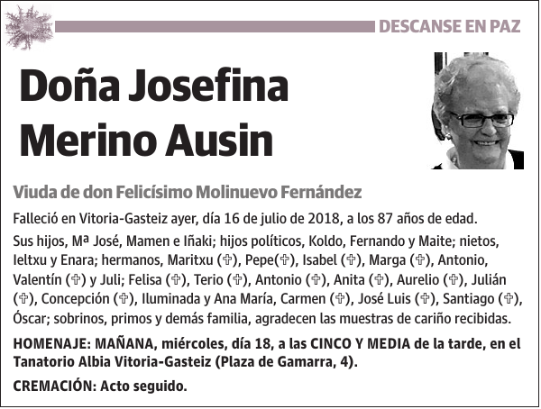 Josefina Merino Ausin