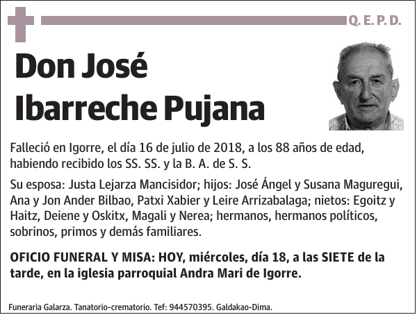 José Ibarreche Pujana