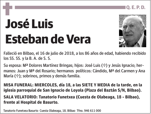 José Luis Esteban de Vera