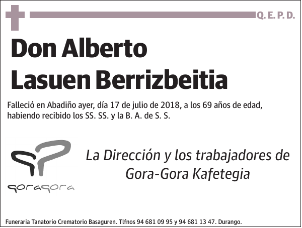 Alberto Lasuen Berrizbeitia