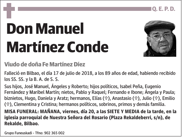 Manuel Martínez Conde