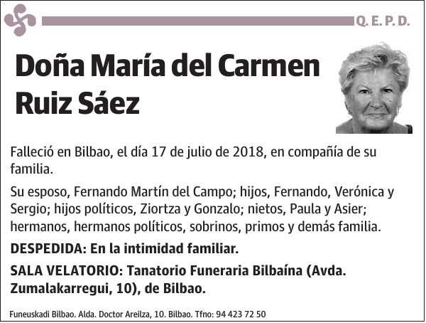 María del Carmen Ruiz Sáez