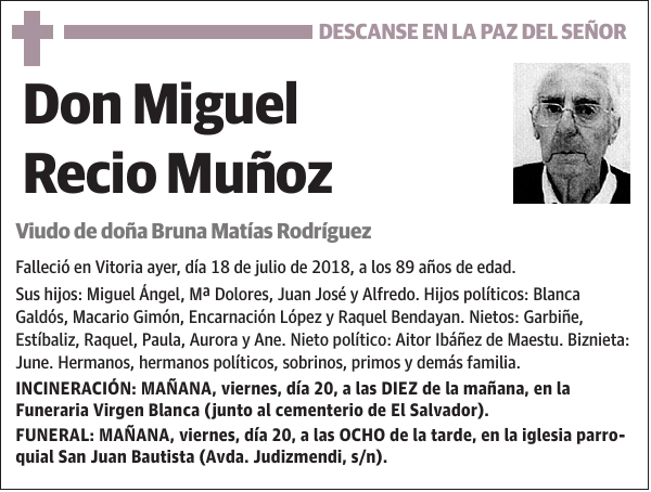 Miguel Recio Muñoz