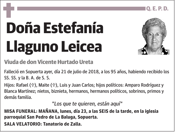 Estefanía Llaguno Leicea