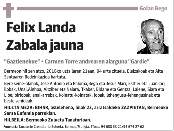 Felix Landa Zabala