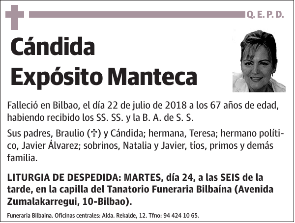 Cándida Expósito Manteca