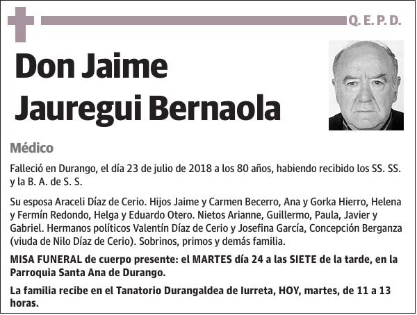 Jaime Jauregui Bernaola