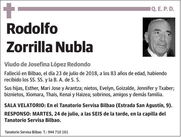 Rodolfo Zorrilla Nubla