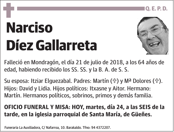 Narciso Díez Gallarreta