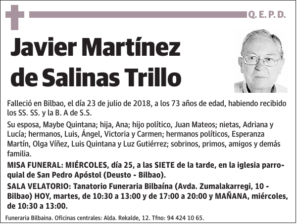 Javier Martínez de Salinas Trillo