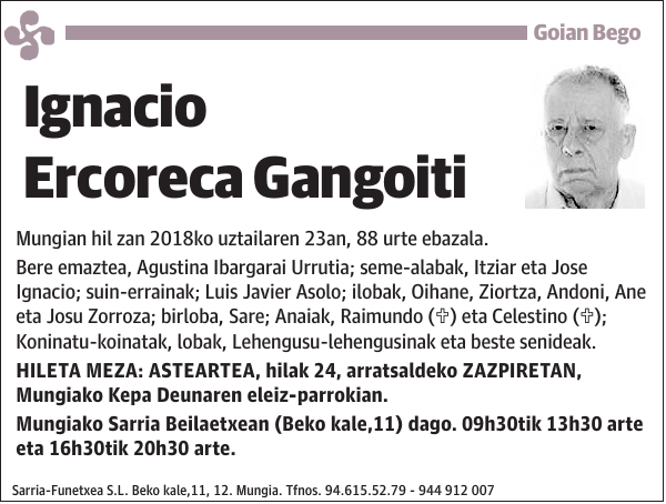 Ignacio Ercoreca Gangoiti