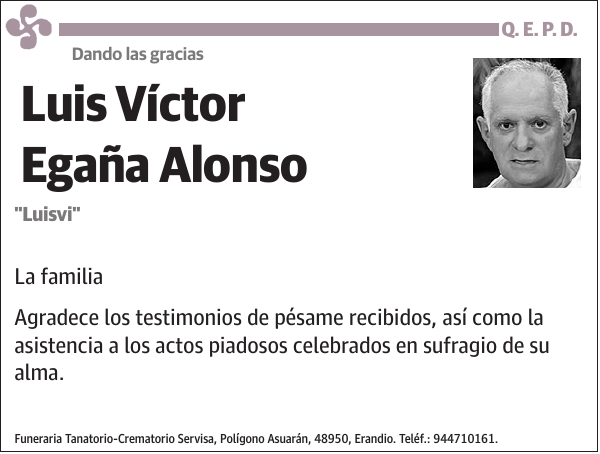 Luis Víctor Egaña Alonso