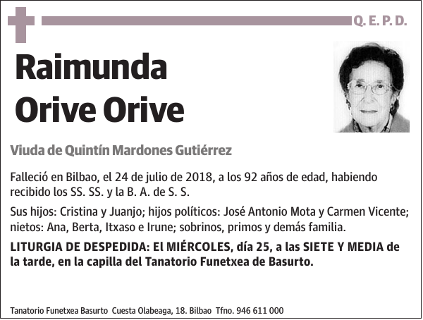 Raimunda Orive Orive