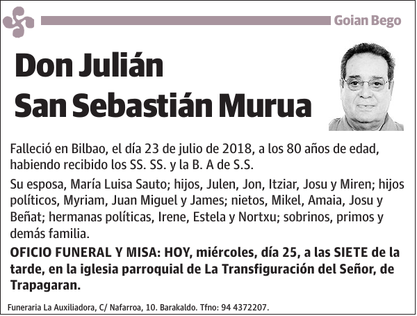 Julián San Sebastián Murua