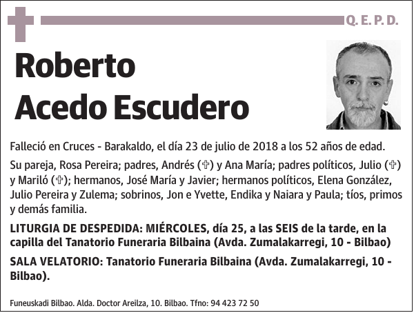 Roberto Acedo Escudero