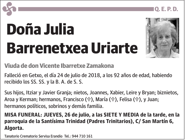 Julia Barrenetxea Uriarte