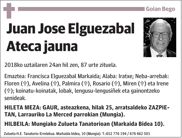 Juan Jose Elguezabal Ateca