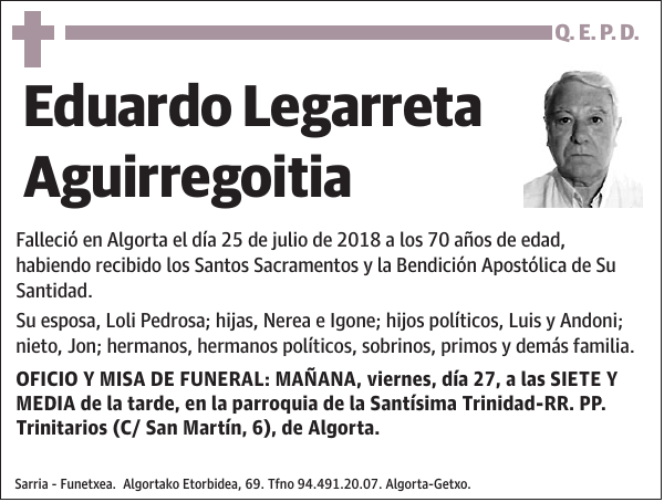 Eduardo Legarreta Aguirregoitia