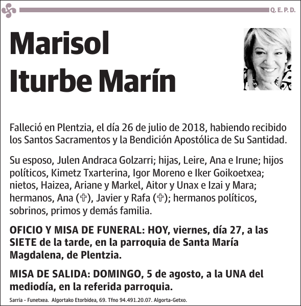 Marisol Iturbe Marín