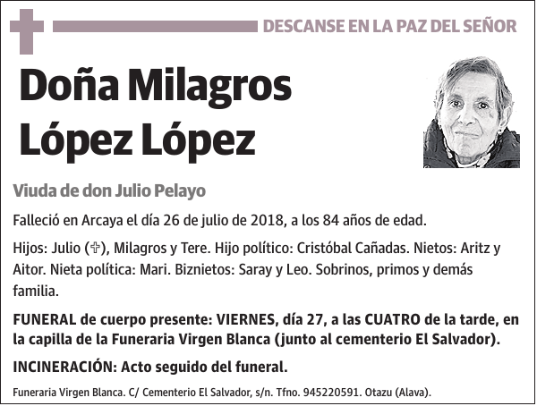 Milagros López López