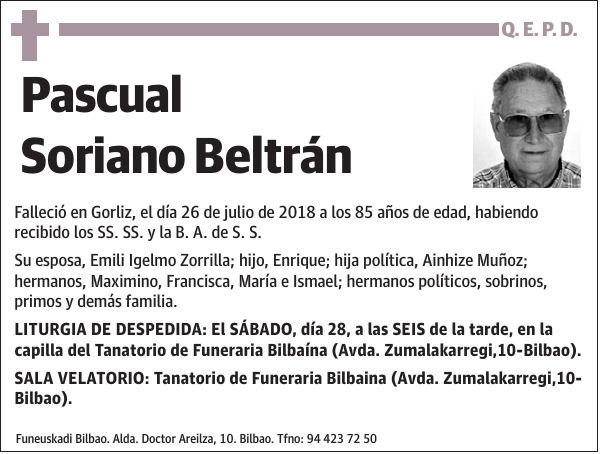 Pascual Soriano Beltrán