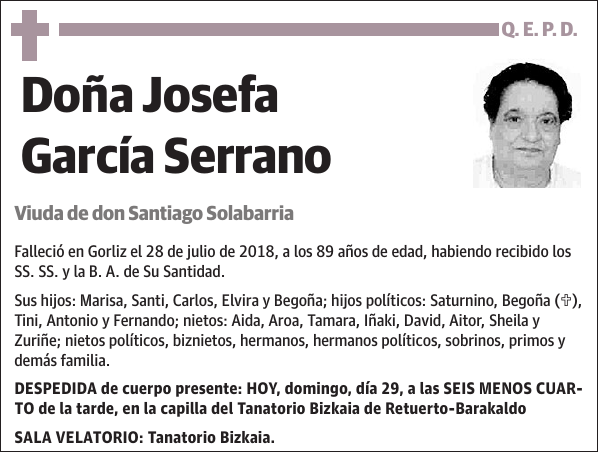 Josefa García Serrano