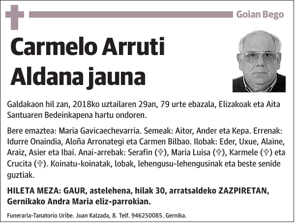 Carmelo Arruti Aldana