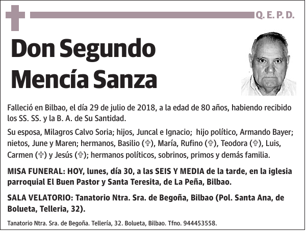 Segundo Mencía Sanza