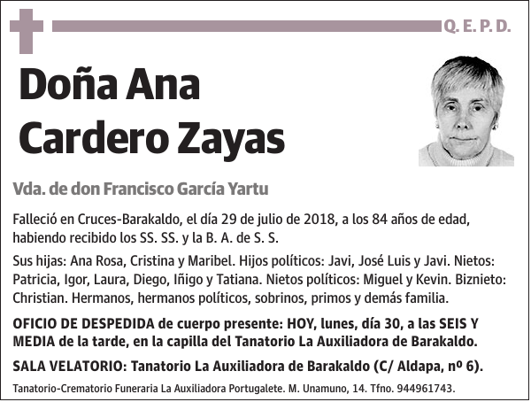 Ana Cardero Zayas