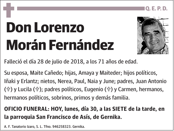 Lorenzo Morán Fernández