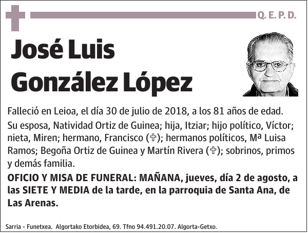 José Luis González López