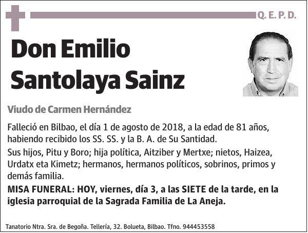 Emilio Santolaya Sainz