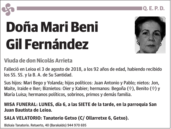 Mari Beni Gil Fernández