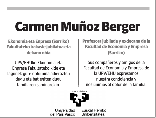 Carmen Muñoz Berger