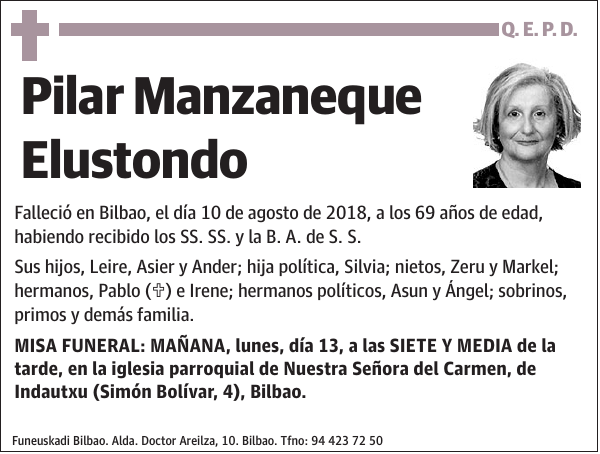 Pilar Manzaneque Elustondo