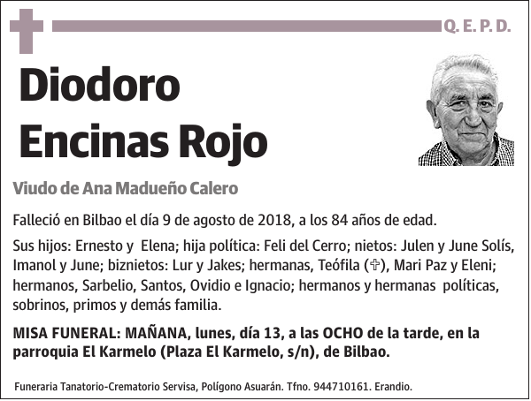 Diodoro Encinas Rojo