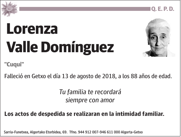 Lorenza Valle Domínguez