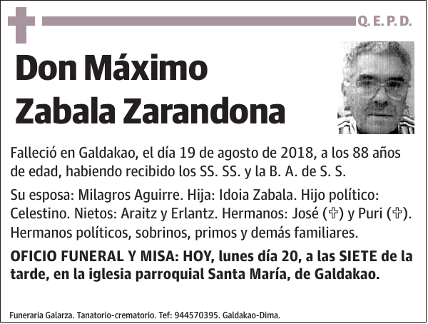 Máximo Zabala Zarandona