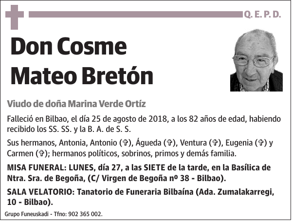 Cosme Mateo Bretón