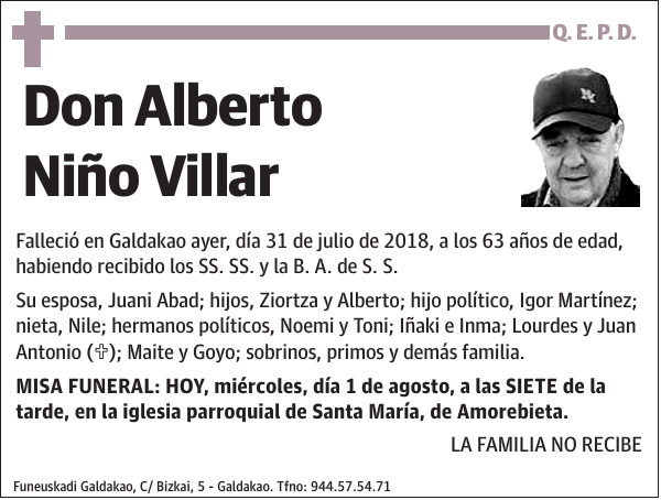 Alberto Niño Villar