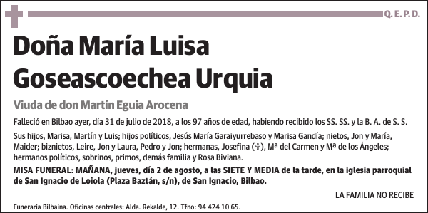 María Luisa Goseascoechea Urquia