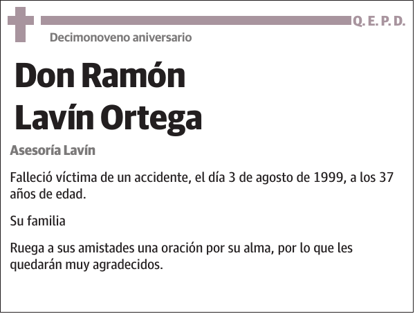 Ramón Lavín Ortega