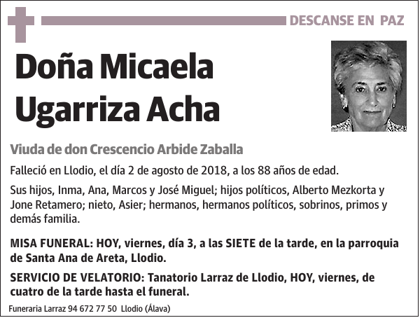 Micaela Ugarriza Acha