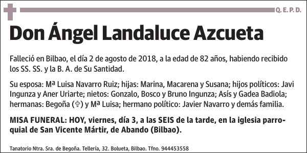 Ángel Landaluce Azcueta