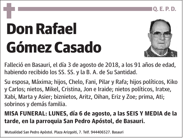 Rafael Gómez Casado