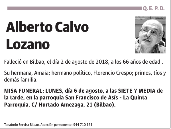 Alberto Calvo Lozano